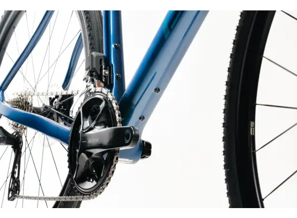 Isaac Kaon 105 Di2 2x12 gravel rower Saphire Blue