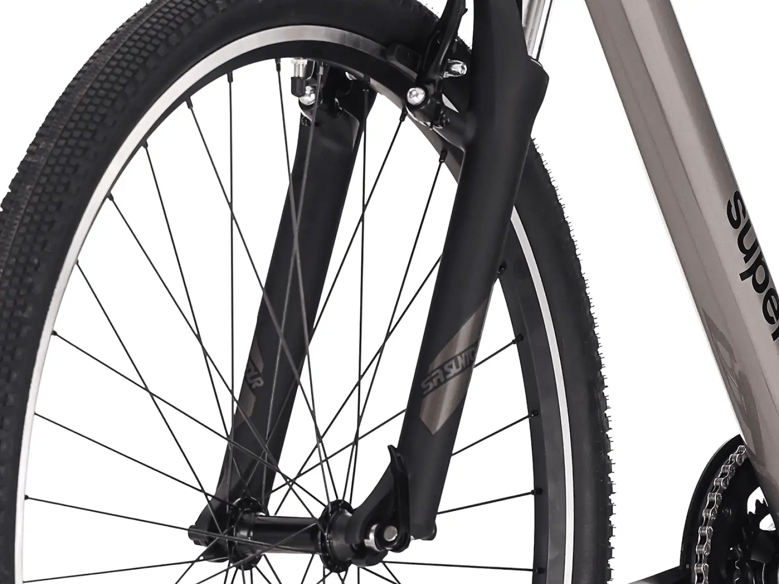 Superior Blox 6.0 rower trekkingowy Gloss Dark Chrome