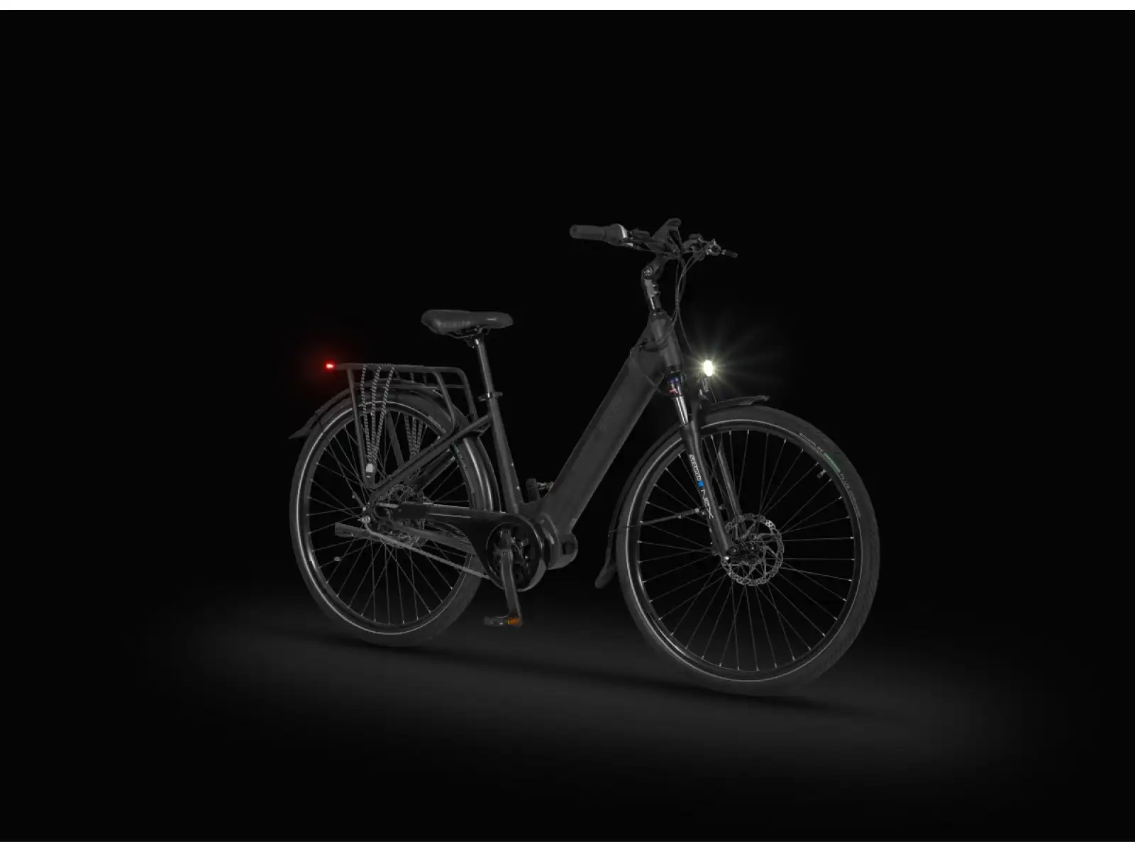 Ecobike LX miejski rower elektryczny 672 Wh Black