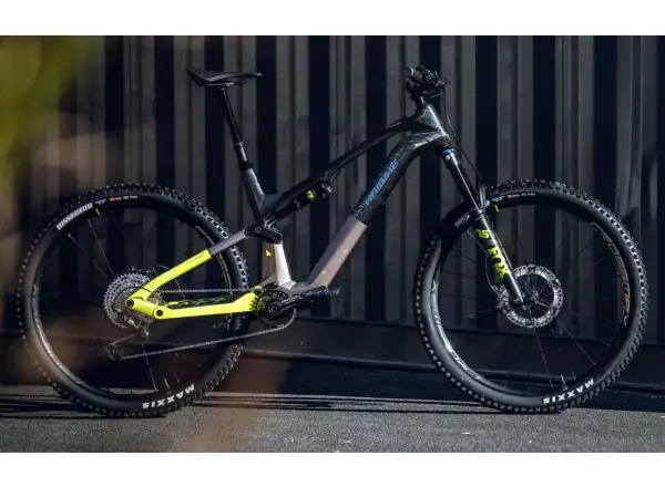 Haibike Lyke CF 11 430Wh w pełni zawieszony rower elektryczny Carbon/Sand/Lime Gloss
