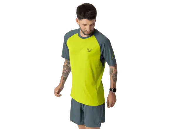 Dynafit Alpine Pro męska koszulka z krótkim rękawem Ultra Yellow