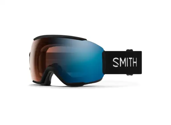 Smith Sequence OTG gogle narciarskie Black / ChromaPop Pro Photochromic Blue Mirror