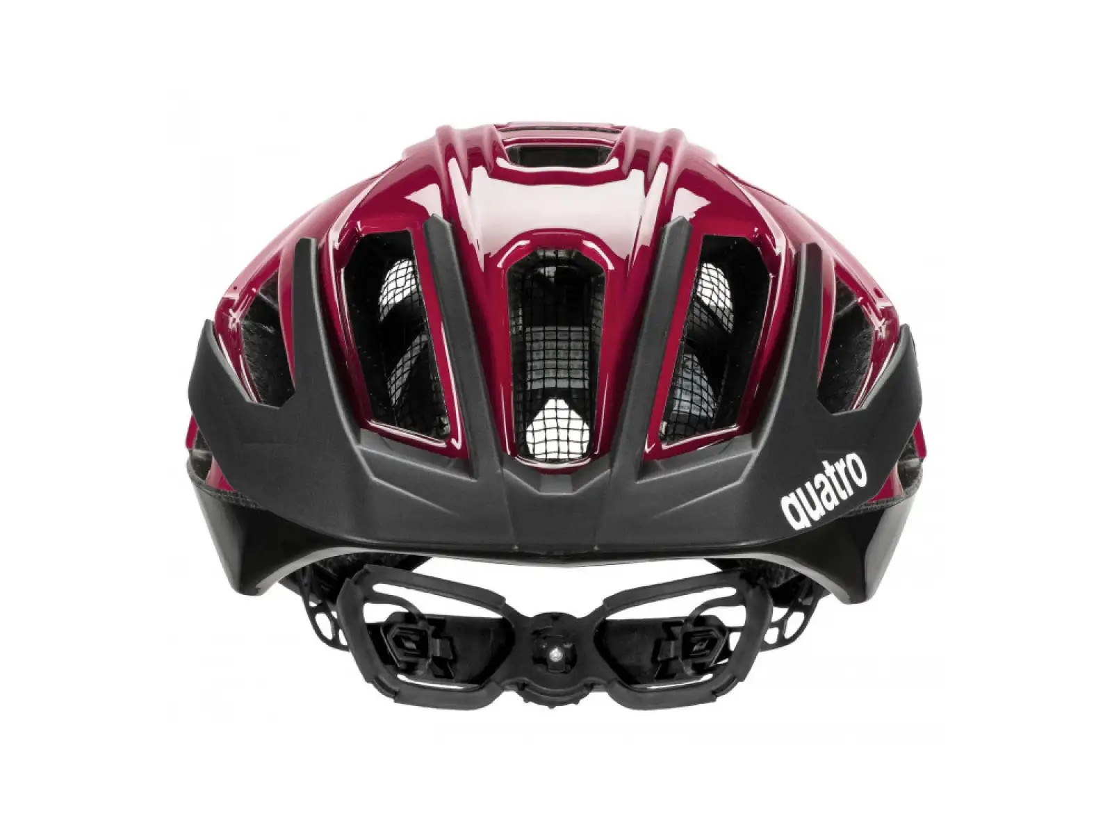 Uvex Quatro kask Ruby Red/Black