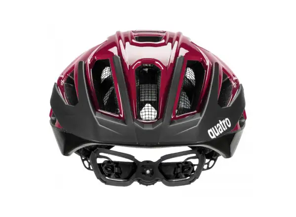 Uvex Quatro kask Ruby Red/Black