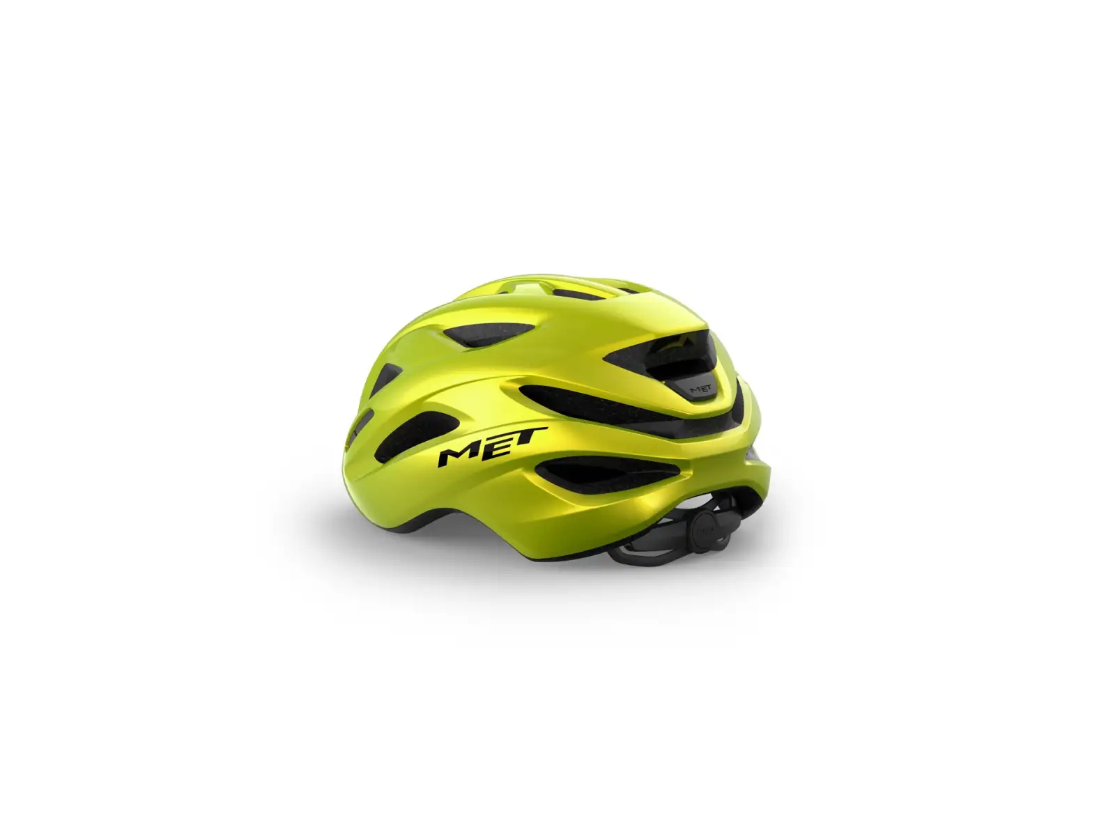 MET Idolo kask Lime Yellow/Metalic
