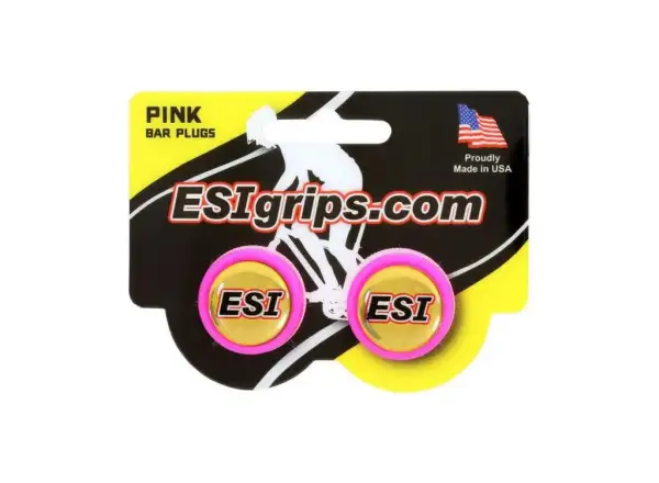 ESI Grips zaślepki do kierownicy Pink