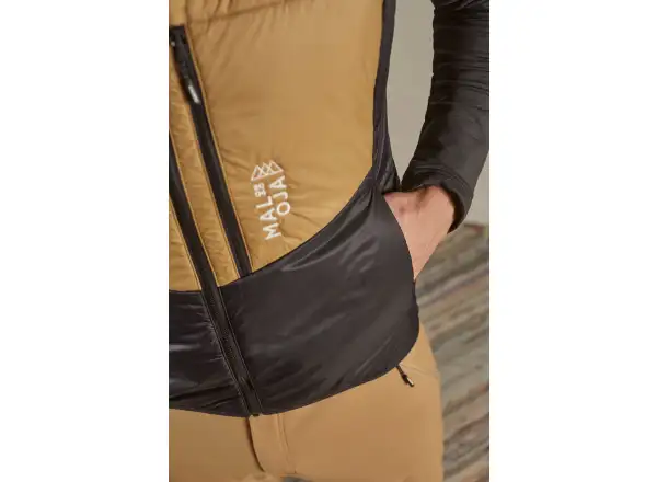 Maloja SigotM. męska kamizelka Deep Black Multi