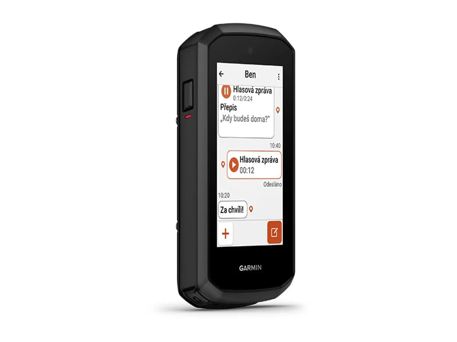 Garmin Edge Explore 3 Plus komputer rowerowy z głośnikiem i mikrofonem
