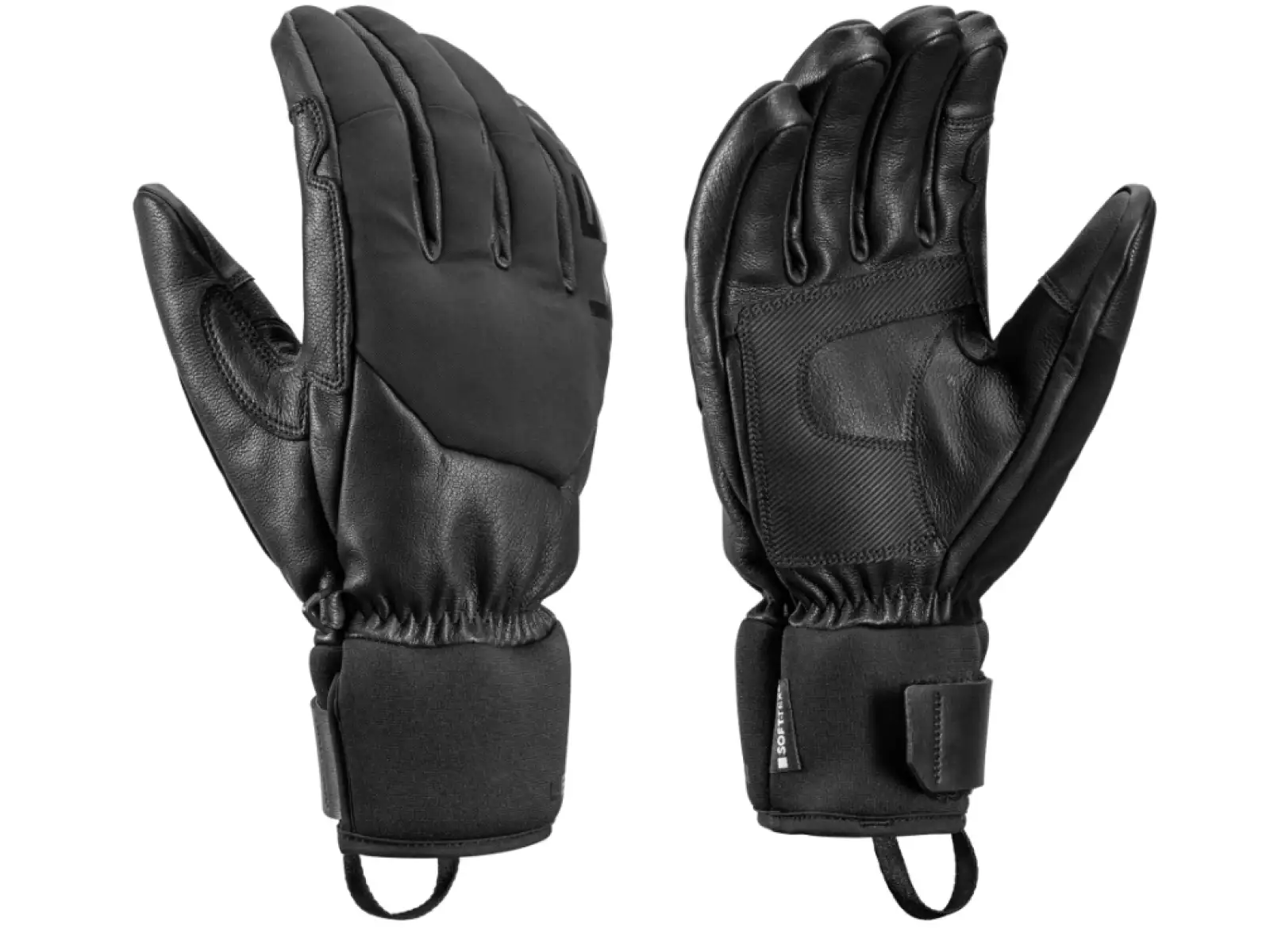 Leki Hevon Zero zjazdowe rękawice Black