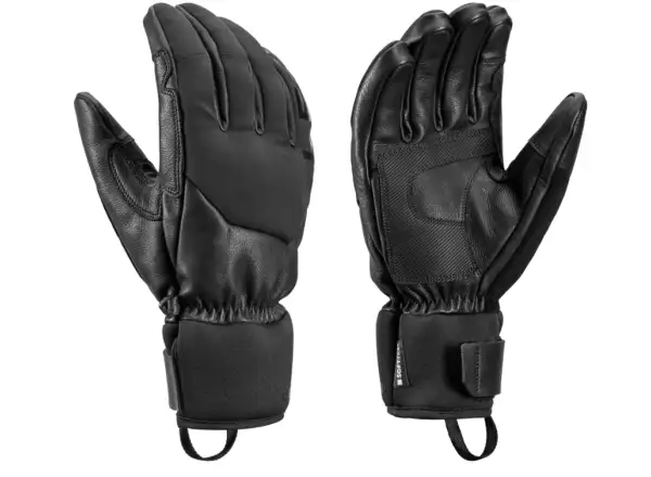 Leki Hevon Zero zjazdowe rękawice Black