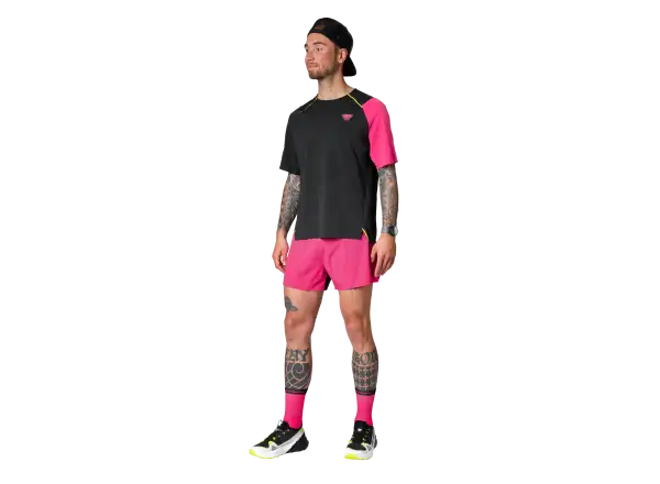 Dynafit DNA męska koszulka biegowa krótki rękaw Pink Glo