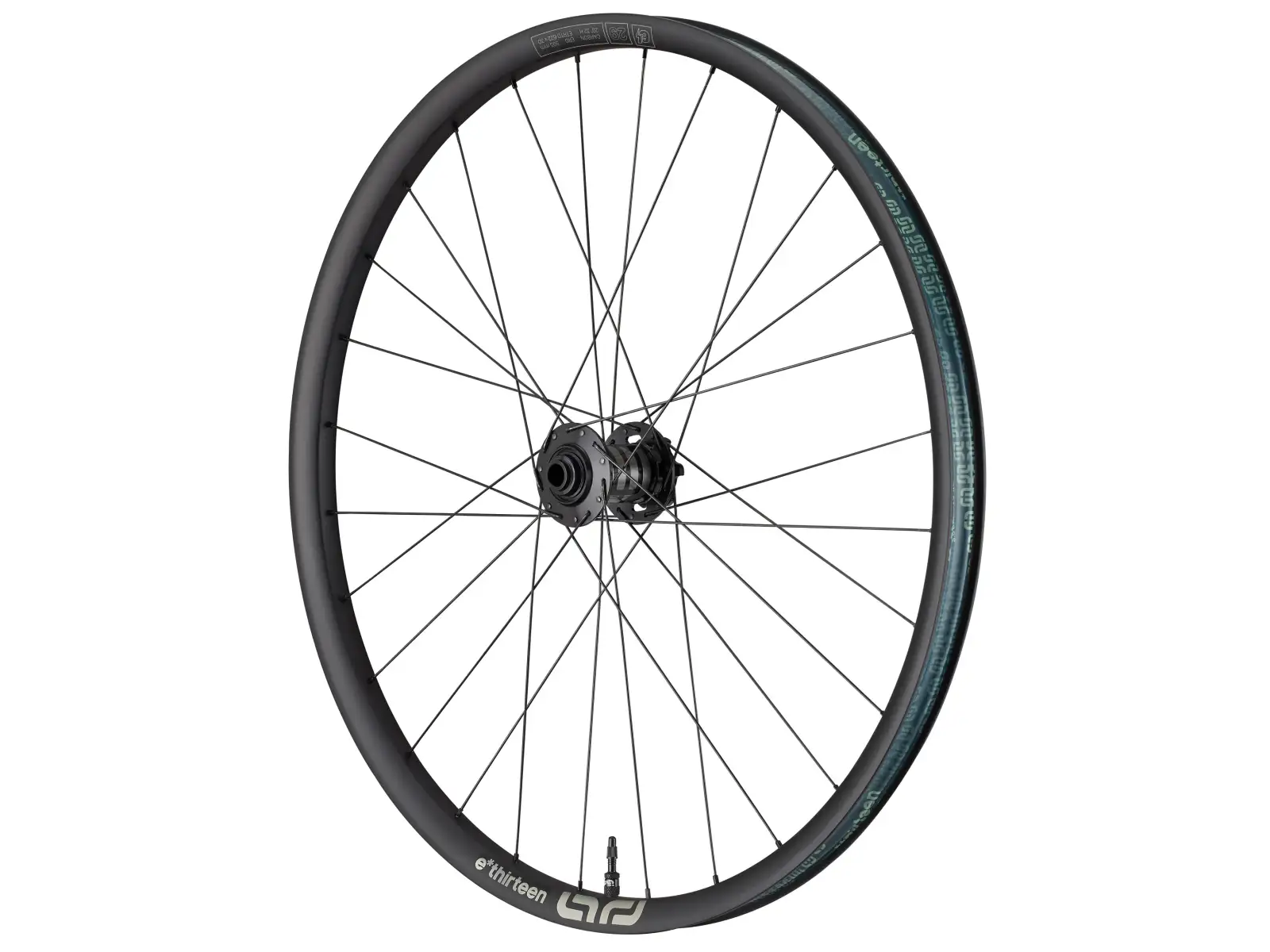 E-13 Grappler Race Carbon E-Spec Boost 29" przednie zaplecione koło Black