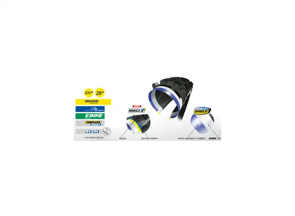 Michelin Wild Enduro Front Magi-X2 27,5x2,40" TS TLR MTB opona kevlar czarna