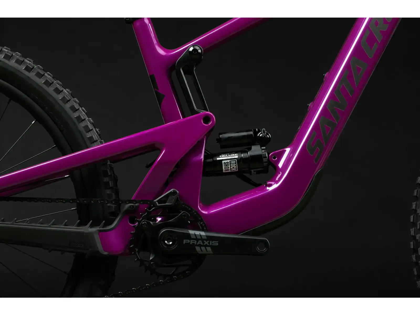 Santa Cruz Heckler SL 1 C R rower elektryczny pełne zawieszenie Gloss Magenta