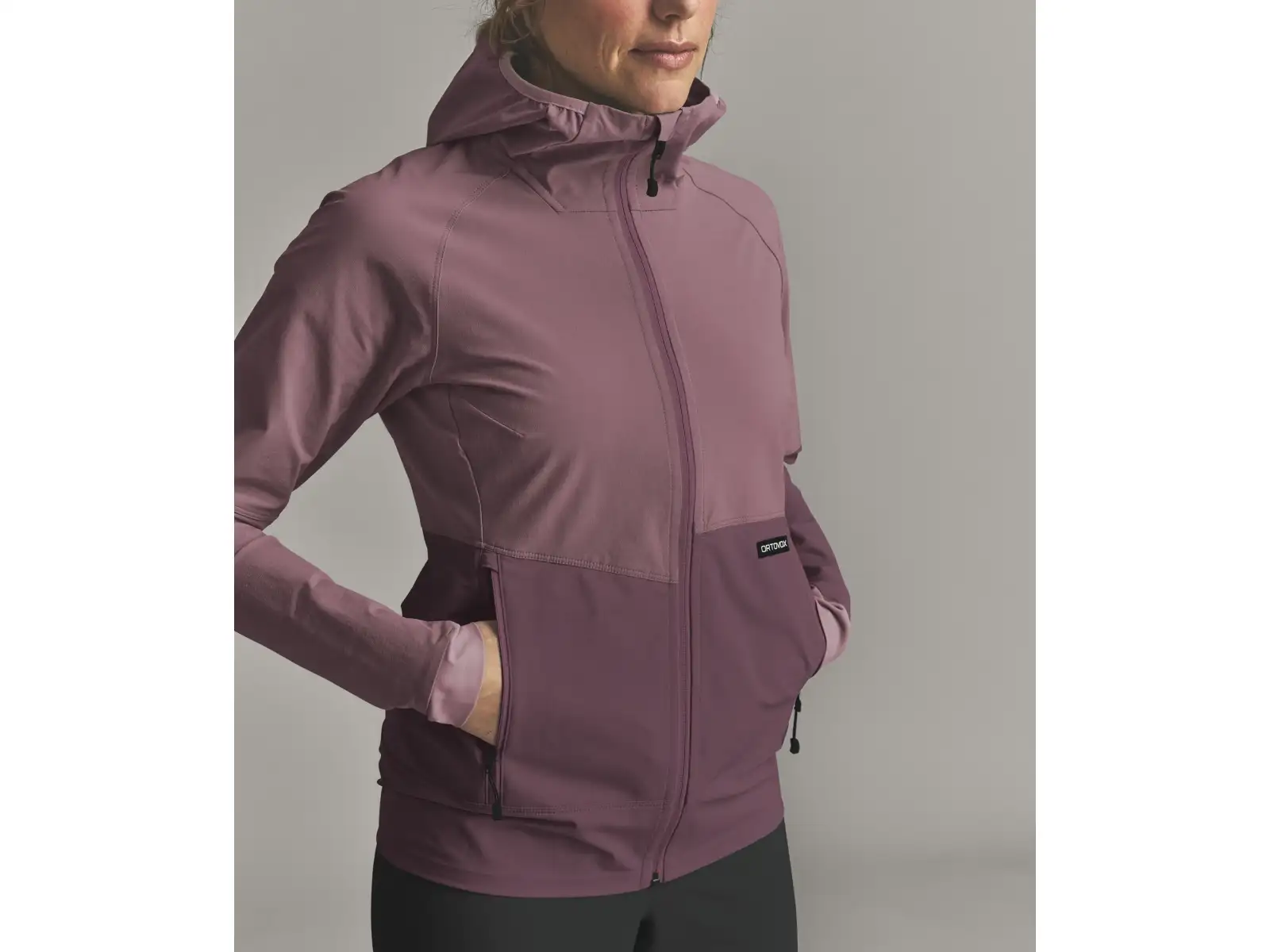 Ortovox Venet Softshell Hooded Jacket damska kurtka softshellowa z kapturem Dusk Rose