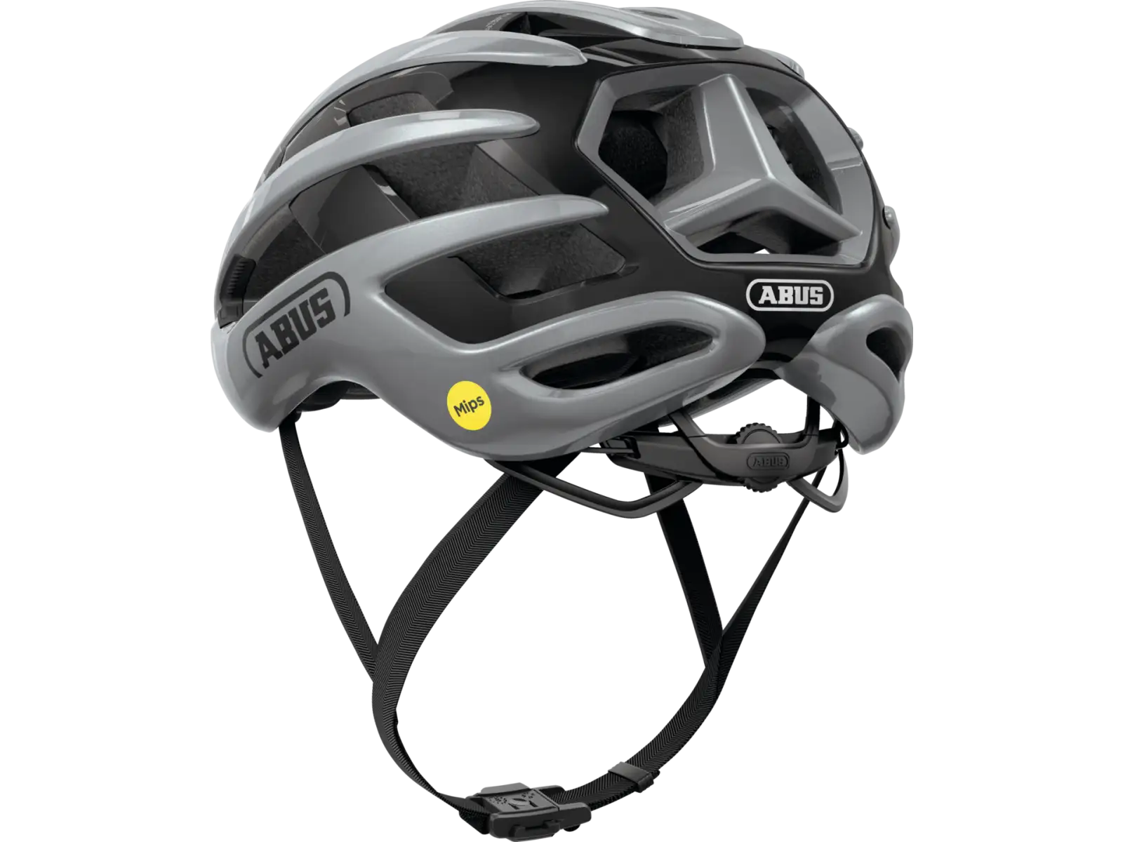 Abus AirBreaker 2.0 MIPS kask szosowy Graphite Silver