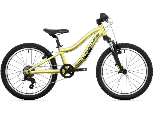 Rock Machine Storm 20 VB rower dziecięcy Sulfur Yellow