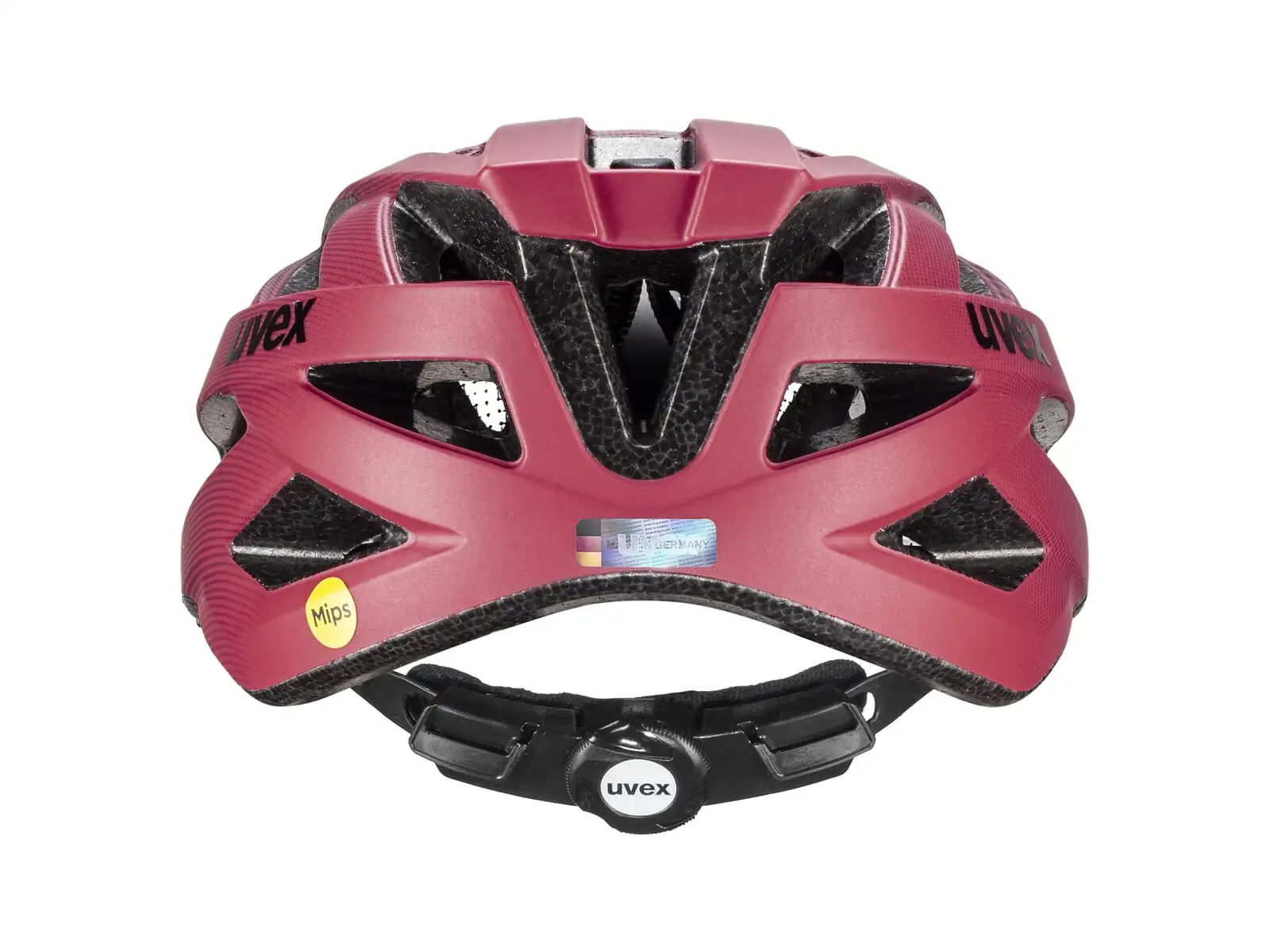 Uvex I-VO CC MIPS kask Black/Red Matt