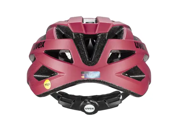 Uvex I-VO CC MIPS kask Black/Red Matt