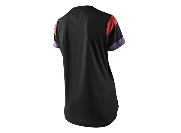 Troy Lee Designs Lilium damska koszulka krótki rękaw Rugby black