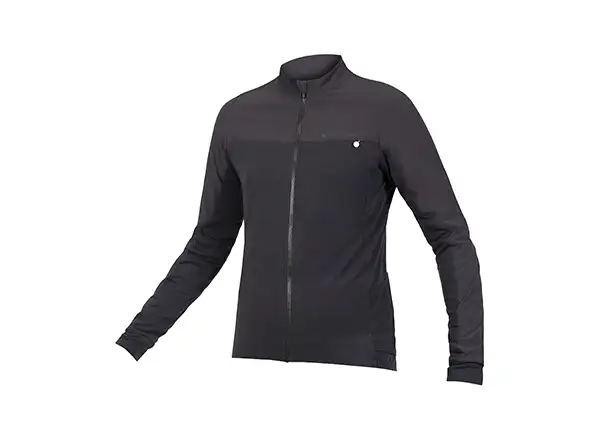 Endura GV500 męska koszulka z długim rękawem czarna