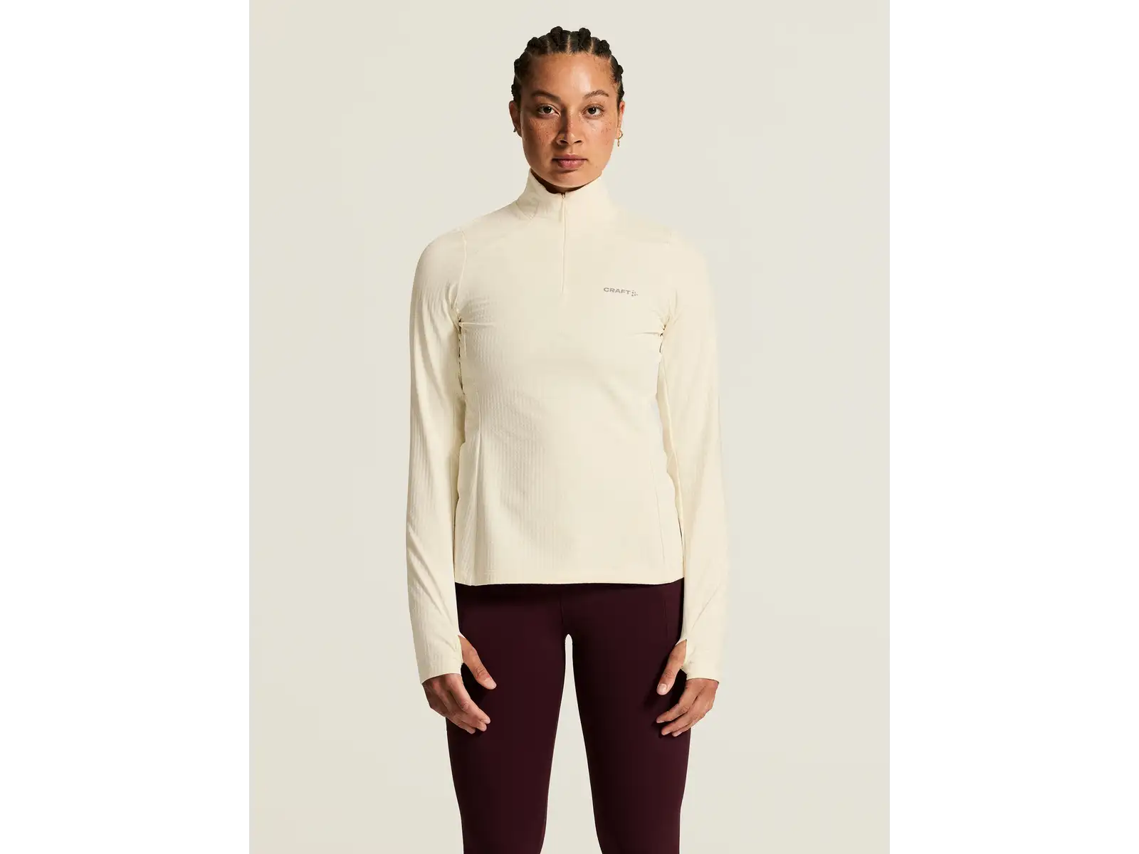 Craft Gain Thermal Midlayer 2 damska bluza biała