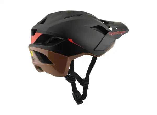 Troy Lee Designs Flowline SE MIPS kask Stacks Charcoal/Sienna