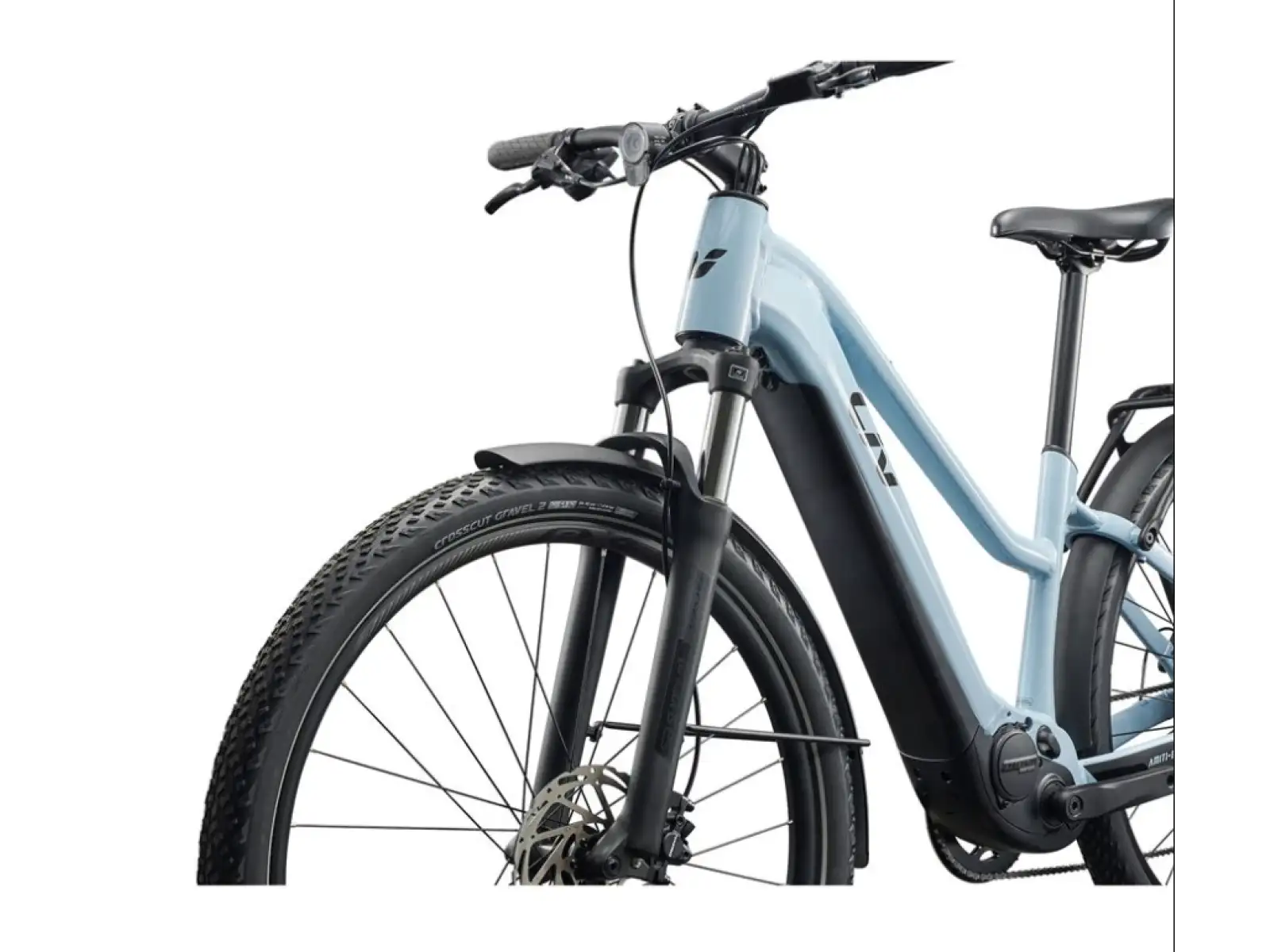 Liv Amiti E+ 4 trekkingowy rower elektryczny Clear Sky