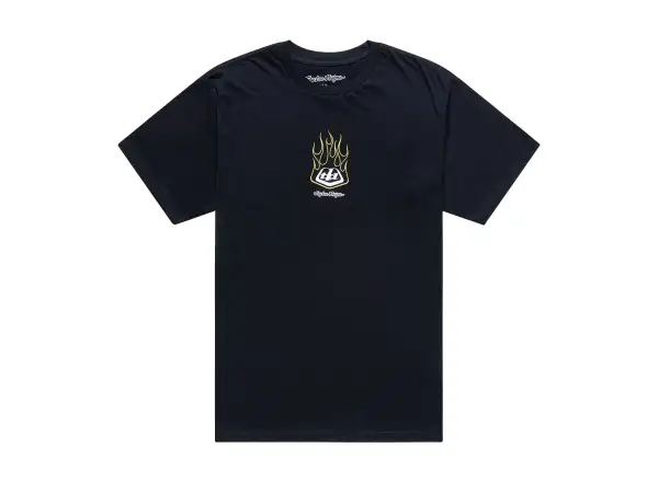 Troy Lee Designs Flame 2 męska koszulka z krótkim rękawem Black