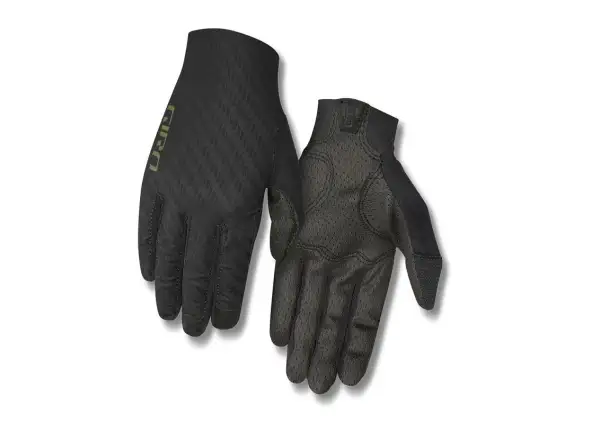Giro Rivet CS rękawiczki rowerowe długie Black/Olive