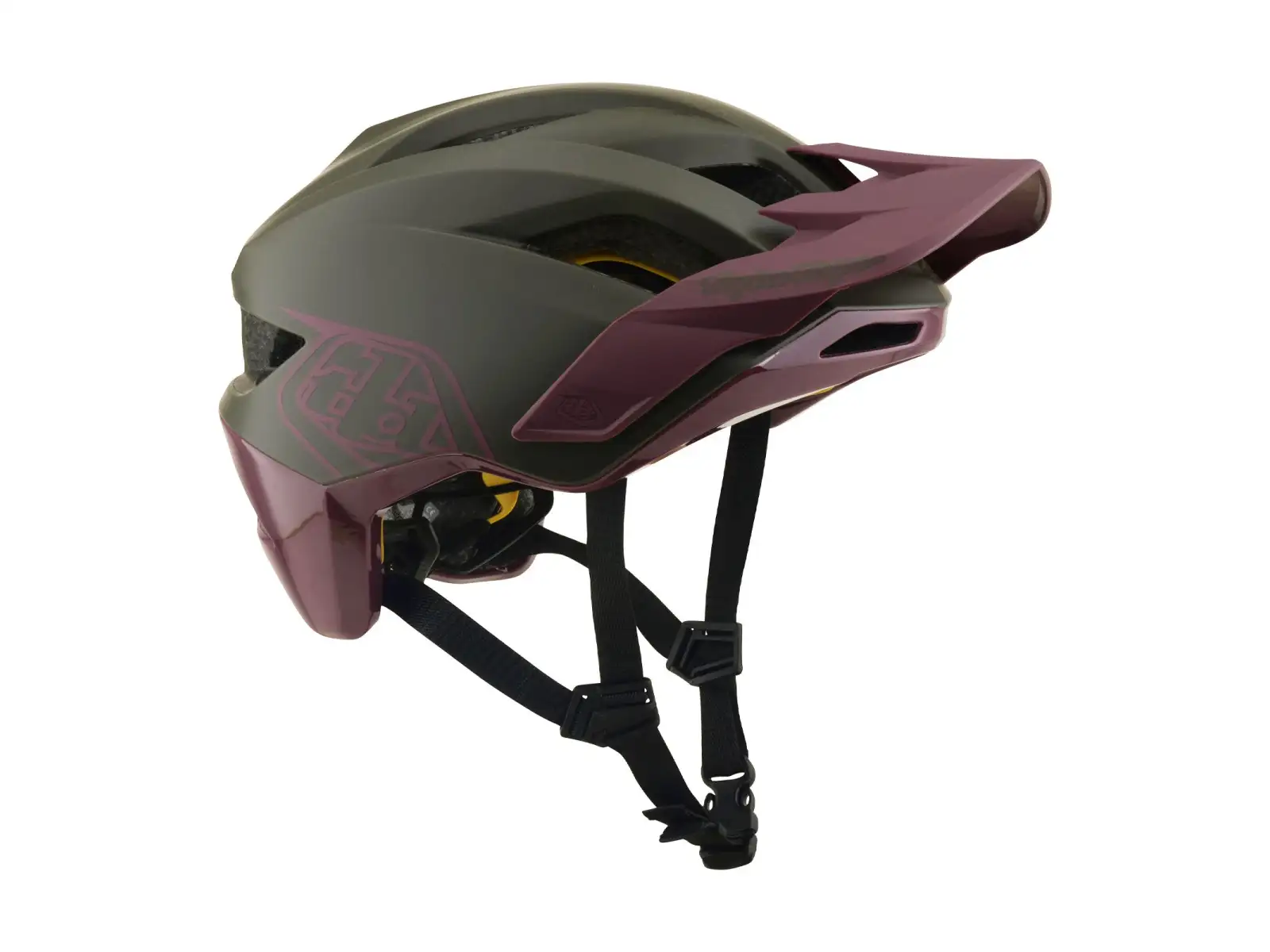 Troy Lee Designs Flowline MIPS kask Point Caper/Prune