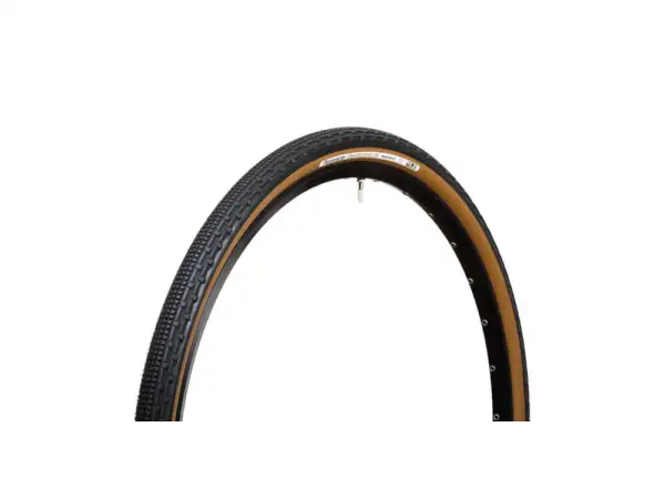 Panaracer GravelKing SK 650Bx53 opona czarna/brązowa kevlar