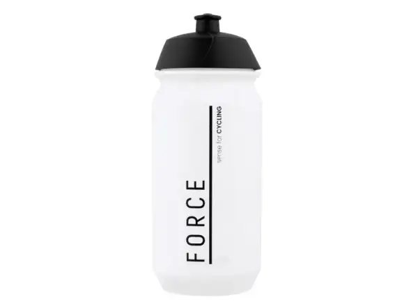 Force Divide bidon rowerowy 500 ml transparentny/czarny