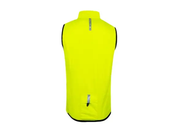 Force Windpro KID dziecięca wiatroszczelna kamizelka Fluo