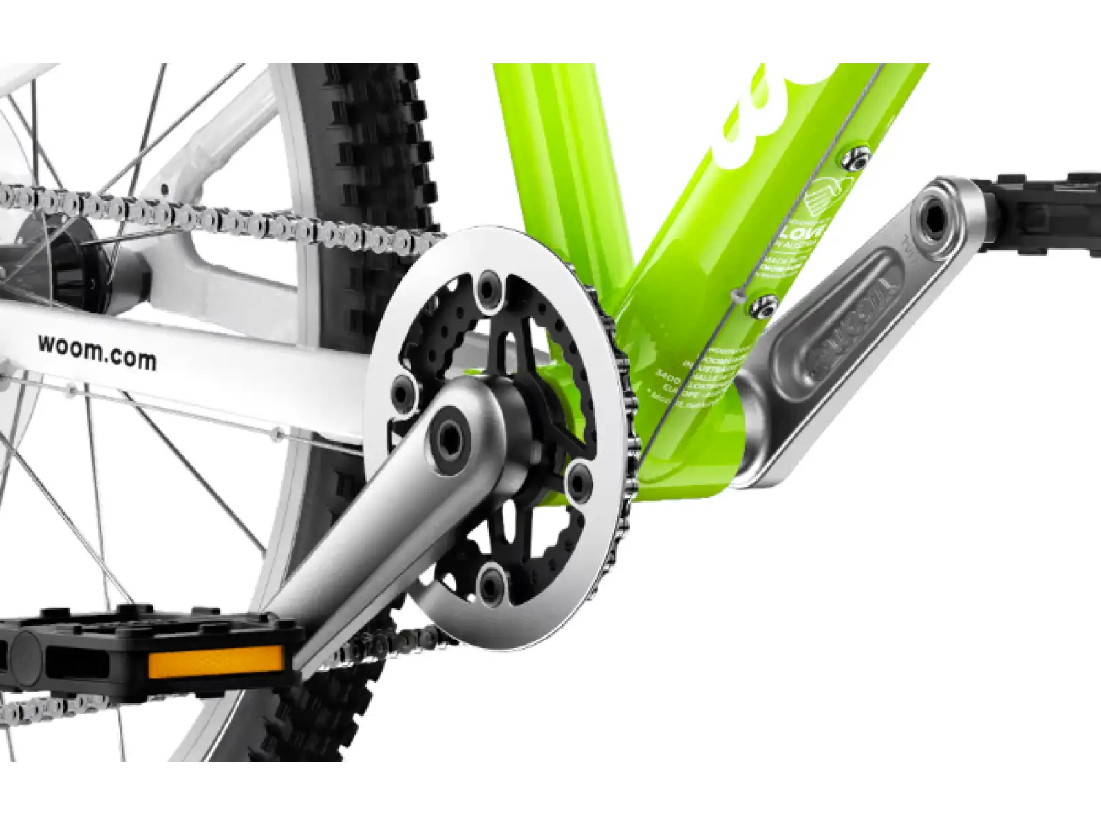 Woom 4 rower dziecięcy 20" Lizard Lime