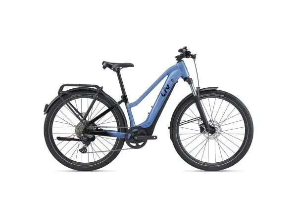Liv Amiti E+1 trekkingowy rower elektryczny estoril blue