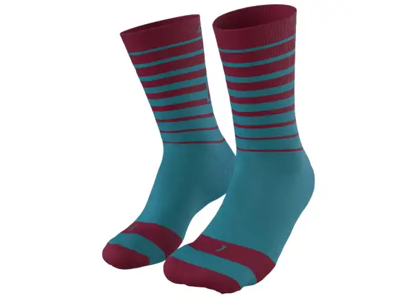 Dynafit Live To Ride sportowe skarpety Burgundy