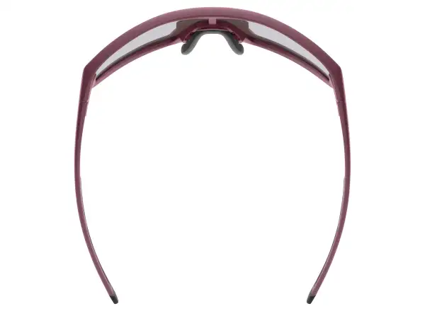 Uvex Skyryse okulary przeciwsłoneczne Burgundy Matt/Mirror Rose