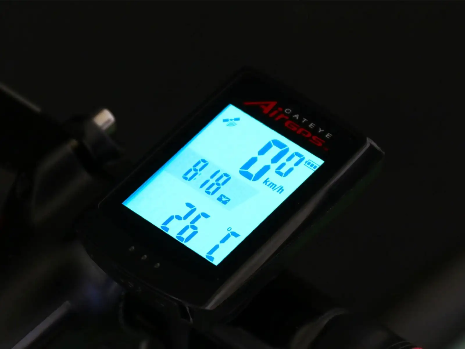 CatEye AirGPS GPS100 komputer czarna