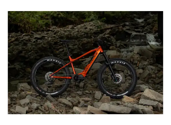 Rock Machine VYÖRY e90-26 rower elektryczny fatbike Metallic Orange/Black WZÓR