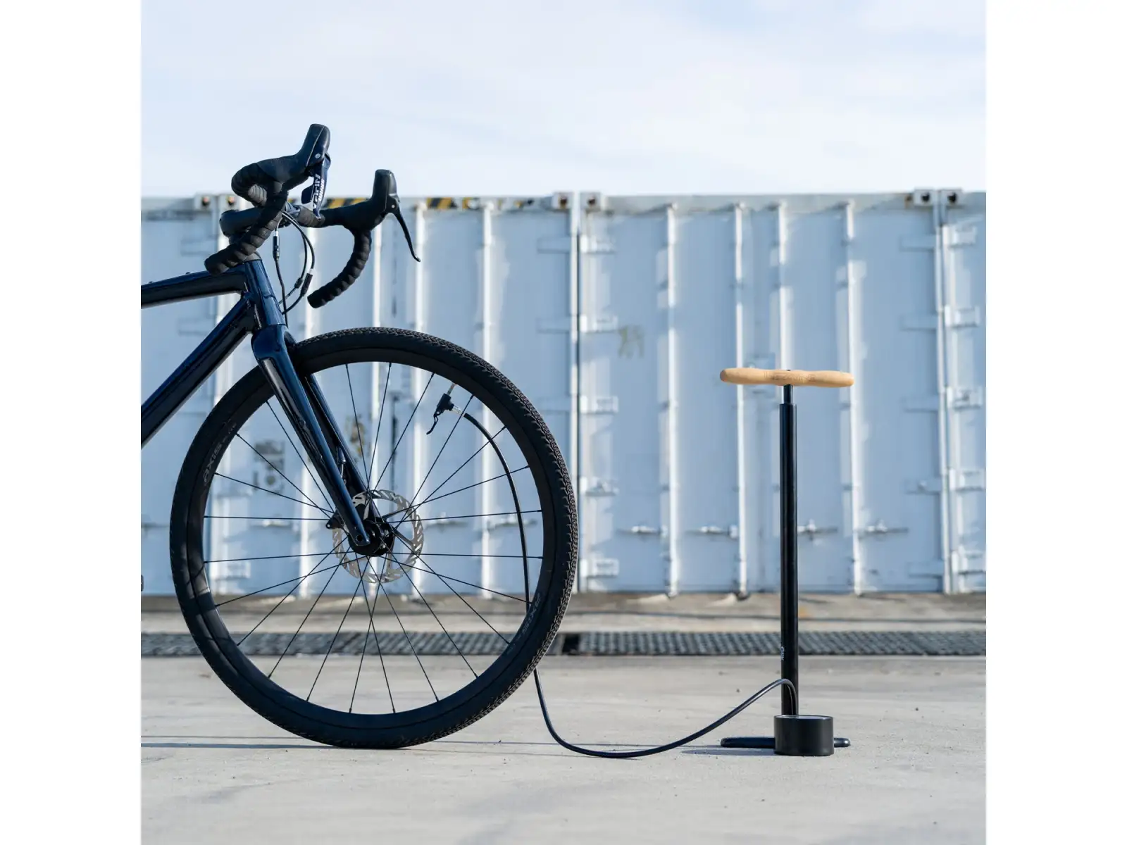 Lezyne Steel Floor Drive 3.5 Presta pompka warsztatowa
