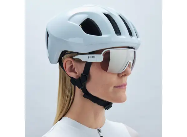 POC Aim okulary Hydrogen White/Clarity Trail /Partly Sunny Silver