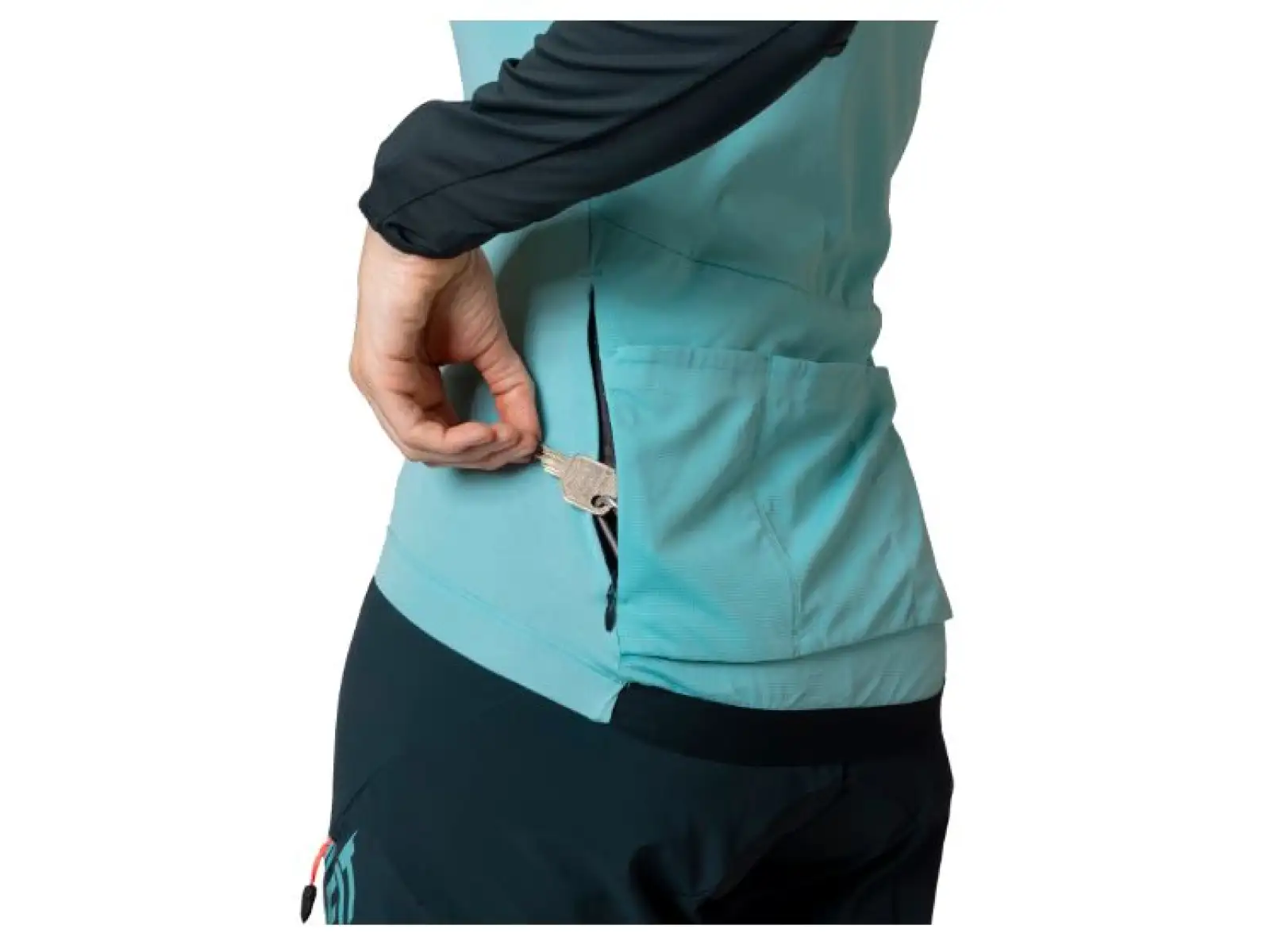 Dynafit Ride Light damski dres długi rękaw Marine Blue/Blueberry