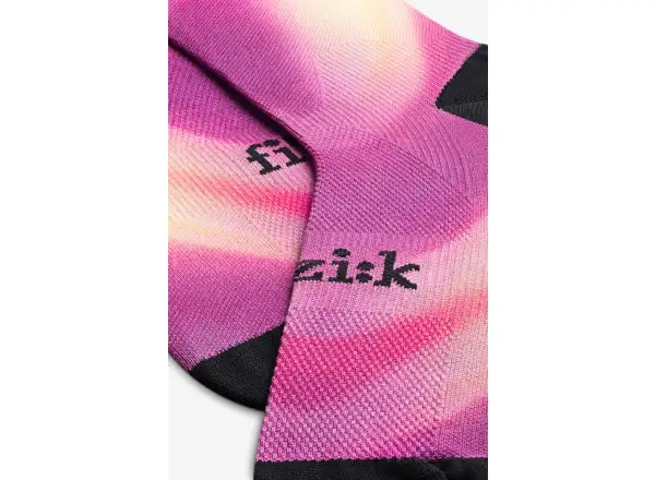 Fizik Faded skarpetki rowerowe Purple/Yellow