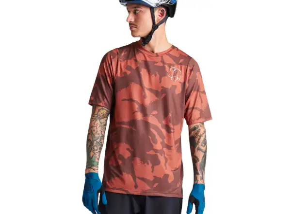 Troy Lee Designs Skyline męska koszulka z krótkim rękawem Shadow Camo Brick