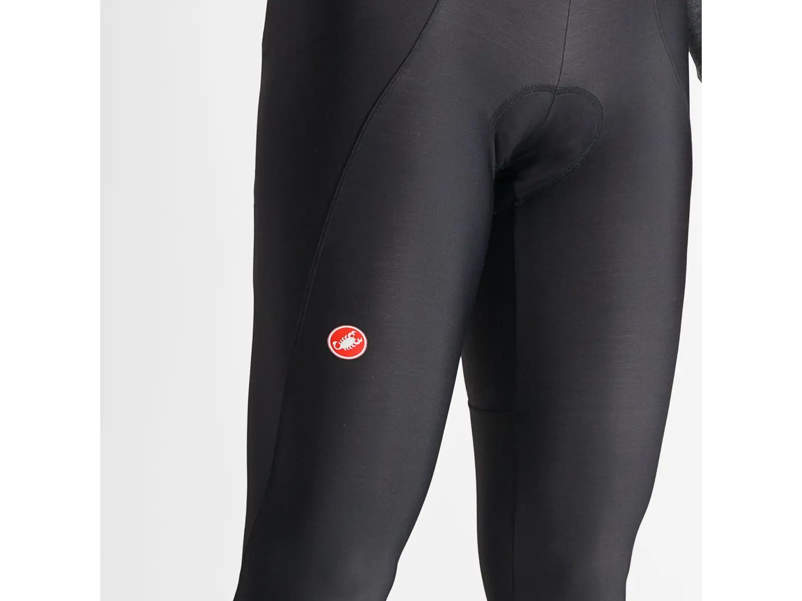 Castelli Espresso Bibtight męskie spodnie z szelkami i wkładką Black