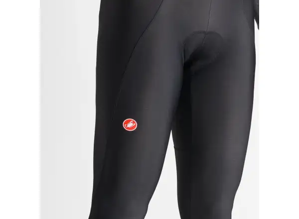 Castelli Espresso Bibtight męskie spodnie z szelkami i wkładką Black