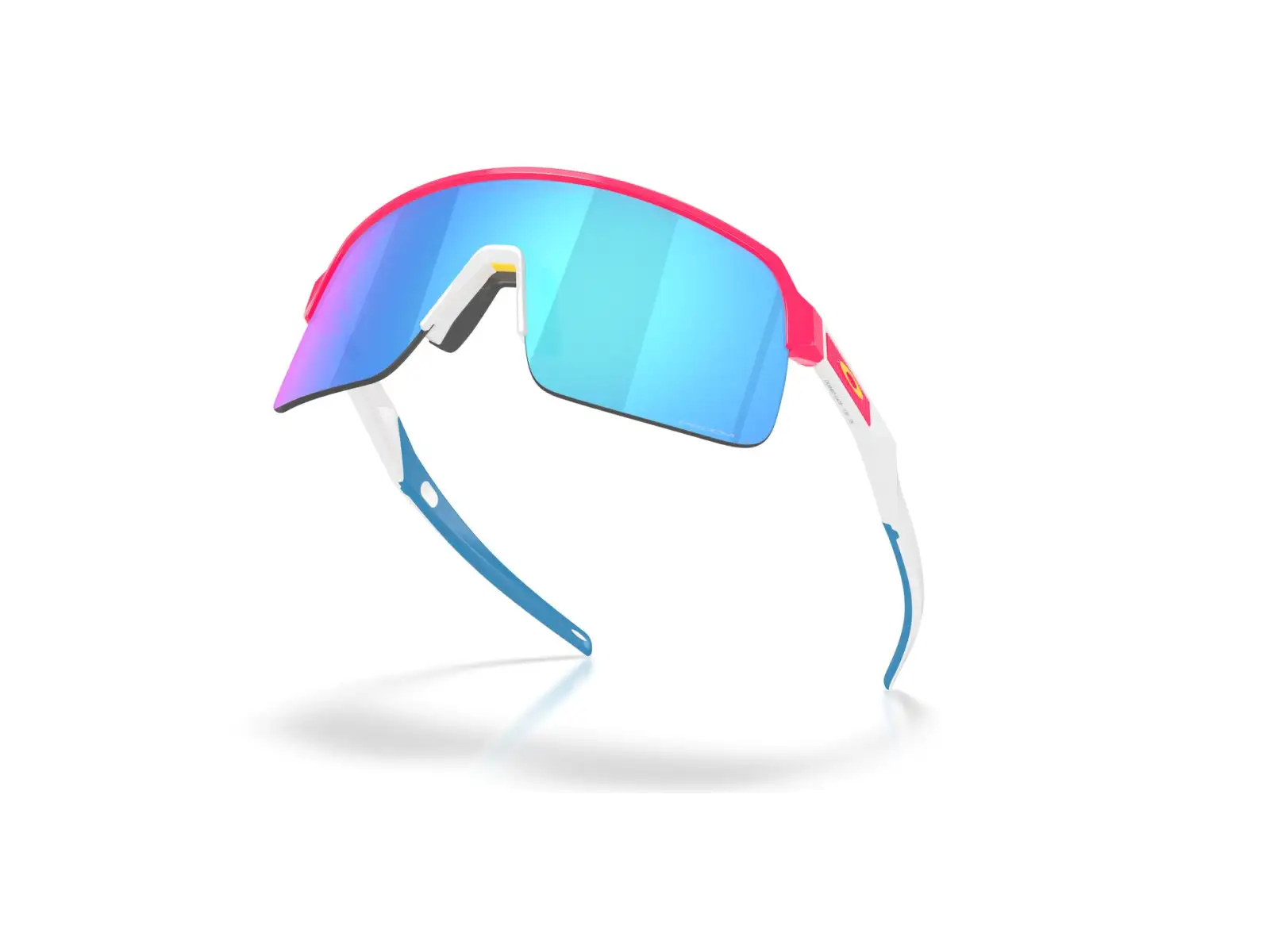 Oakley Sutro Lite sportowe okulary Neon Pink/Prizm Sapphire