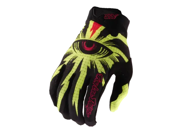 Troy Lee Designs Air rękawice Cyclops Black/Flo Yellow