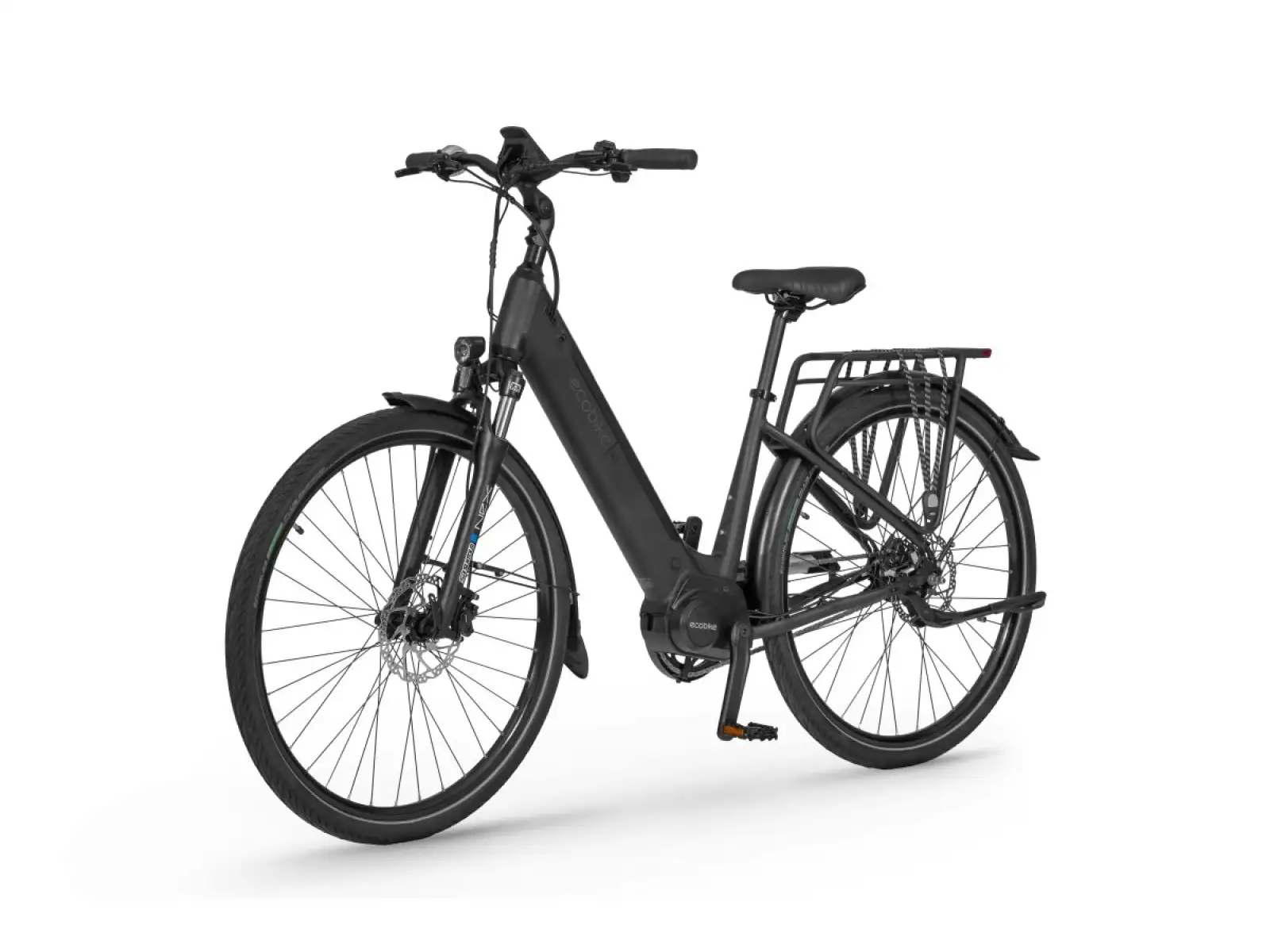 Ecobike LX miejski rower elektryczny 672 Wh Black